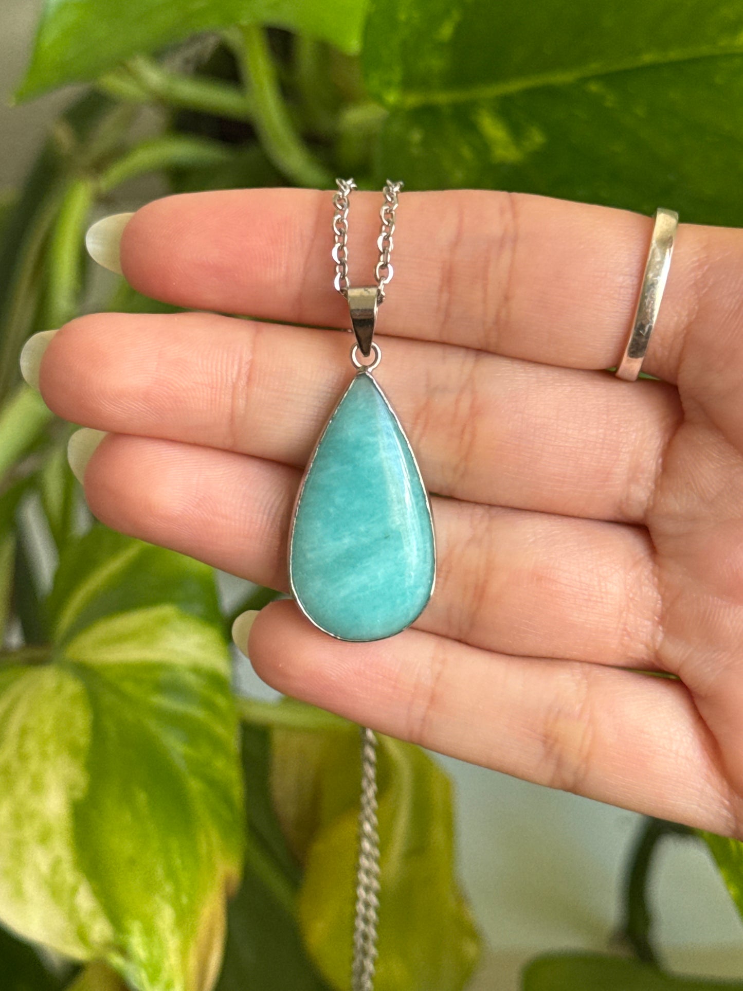 Amazonite Necklace | You Pick Shape