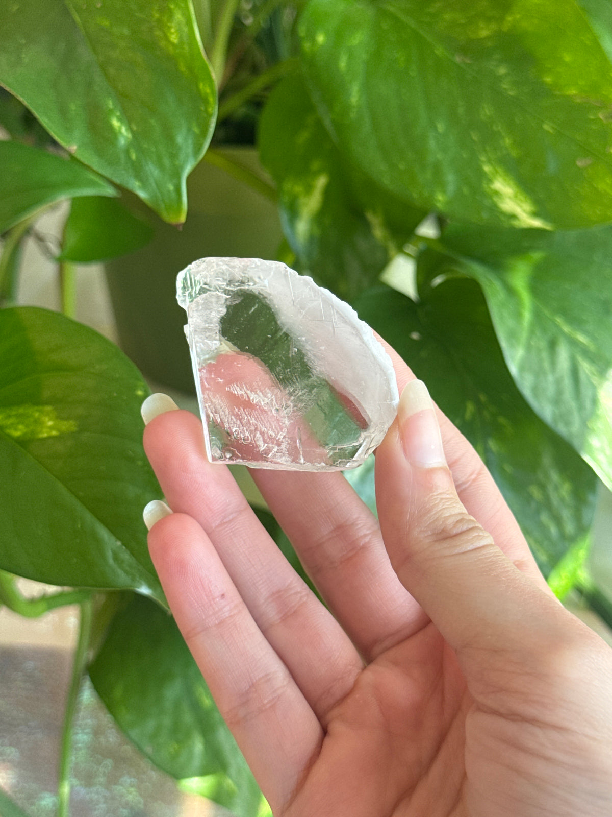 Icy Calcite Flat Freeform