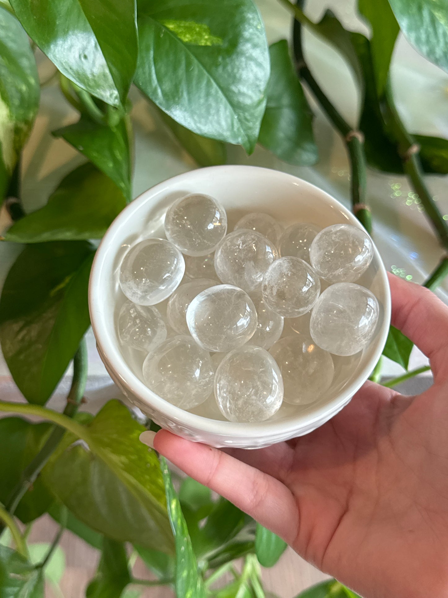 Large Clear Quartz Tumble