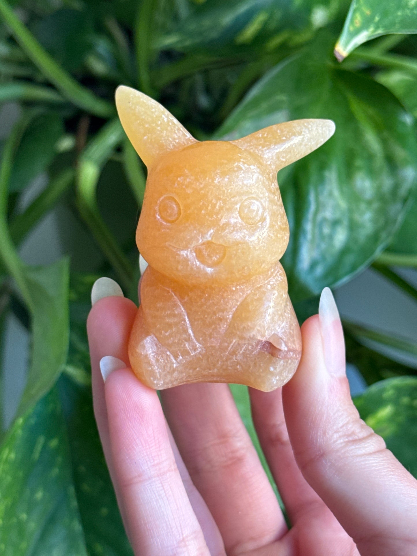 Orange Calcite Pikachu