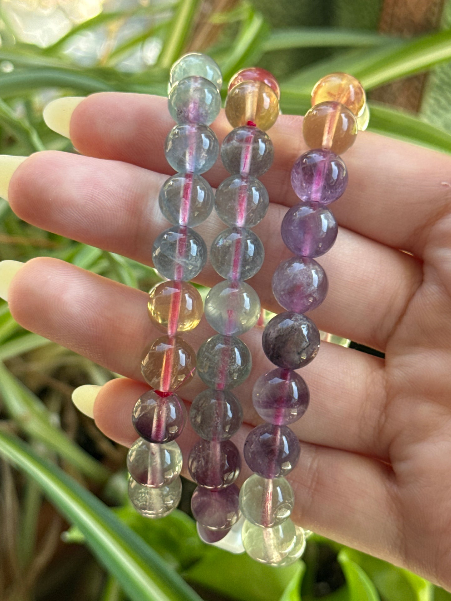 Clear Fluorite Bracelet