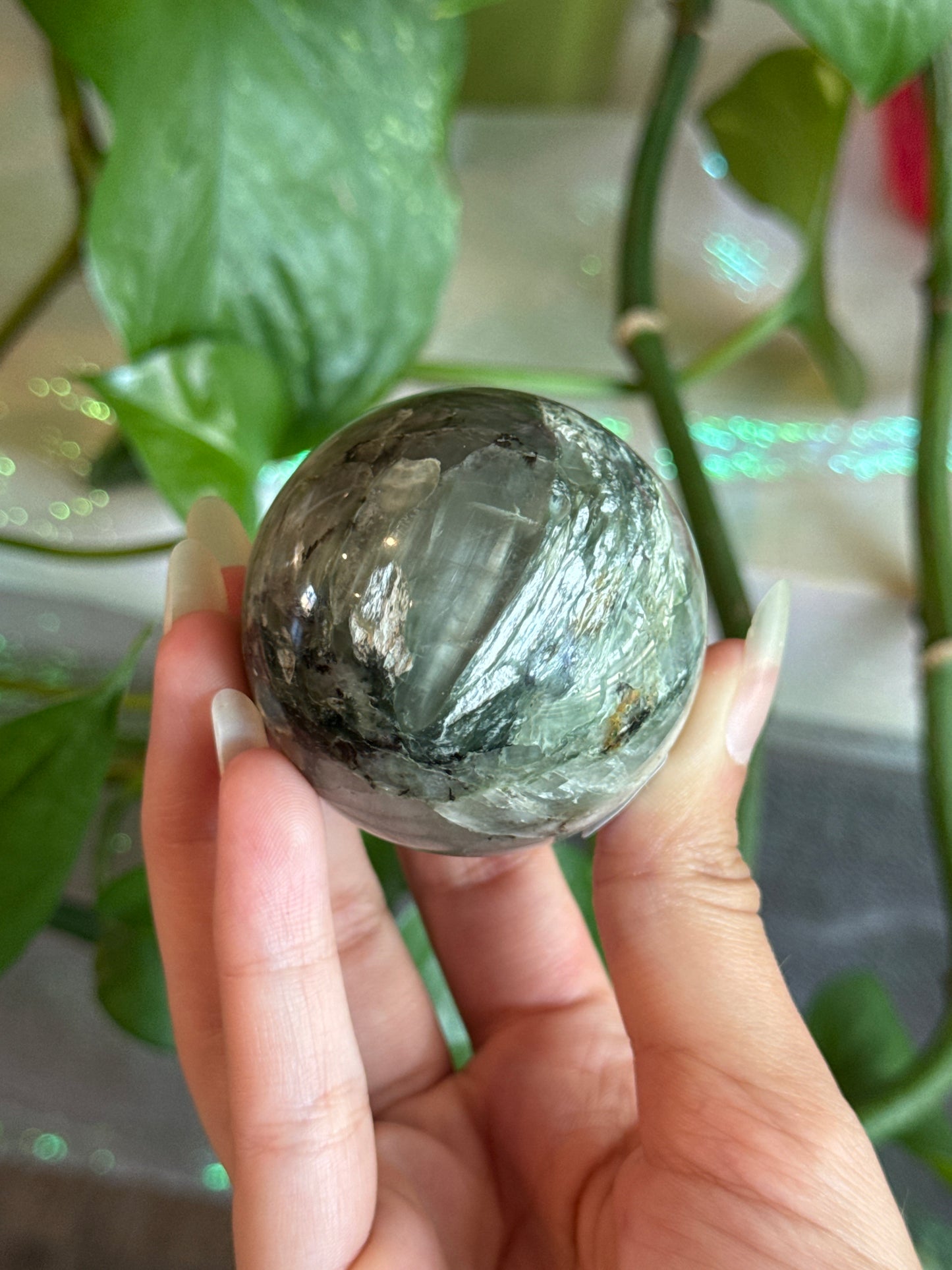 Shiny Seraphinite Sphere