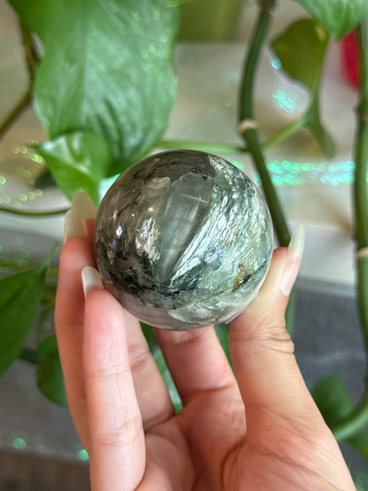 Shiny Seraphinite Sphere