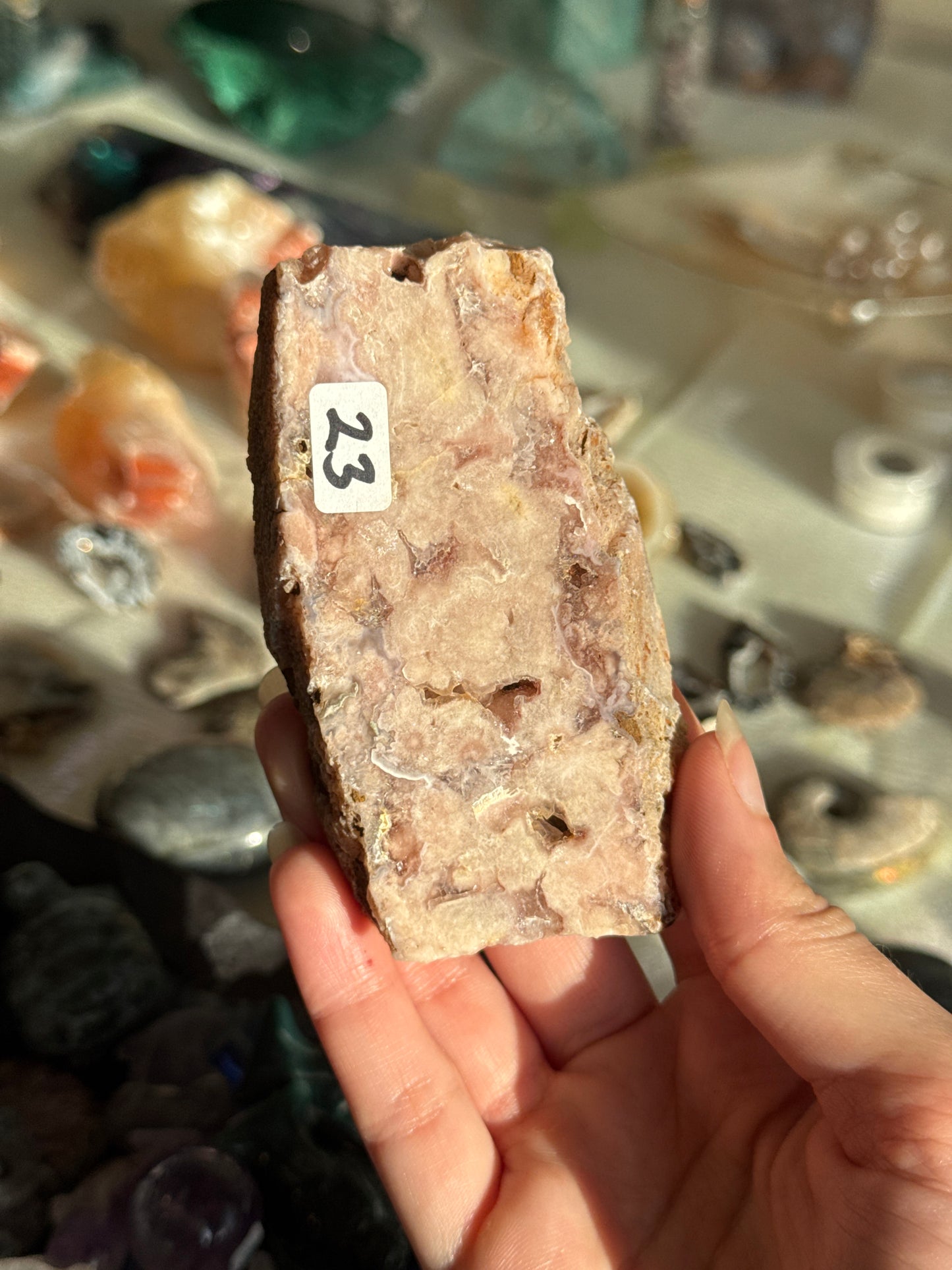 Pink Amethyst Slab A