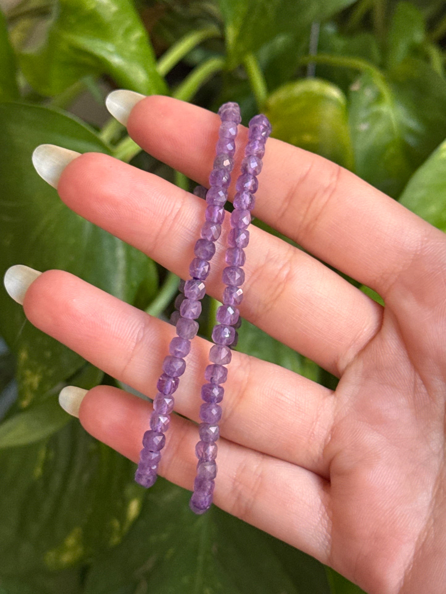 Amethyst Faceted Bracelet