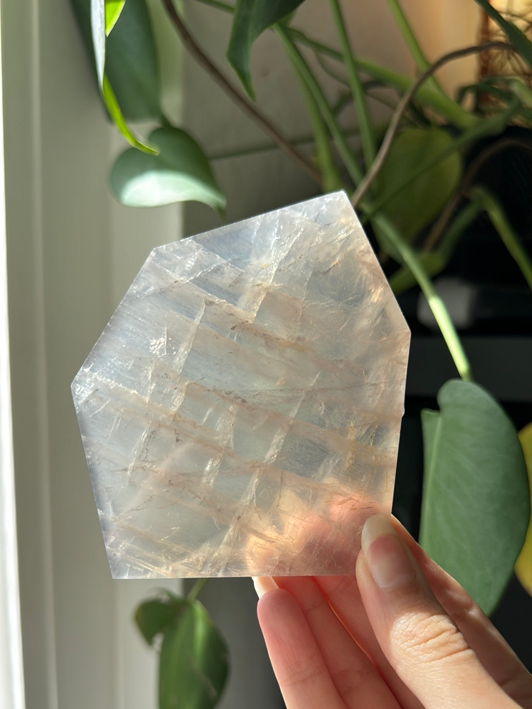 Blue Rose Quartz Slab B