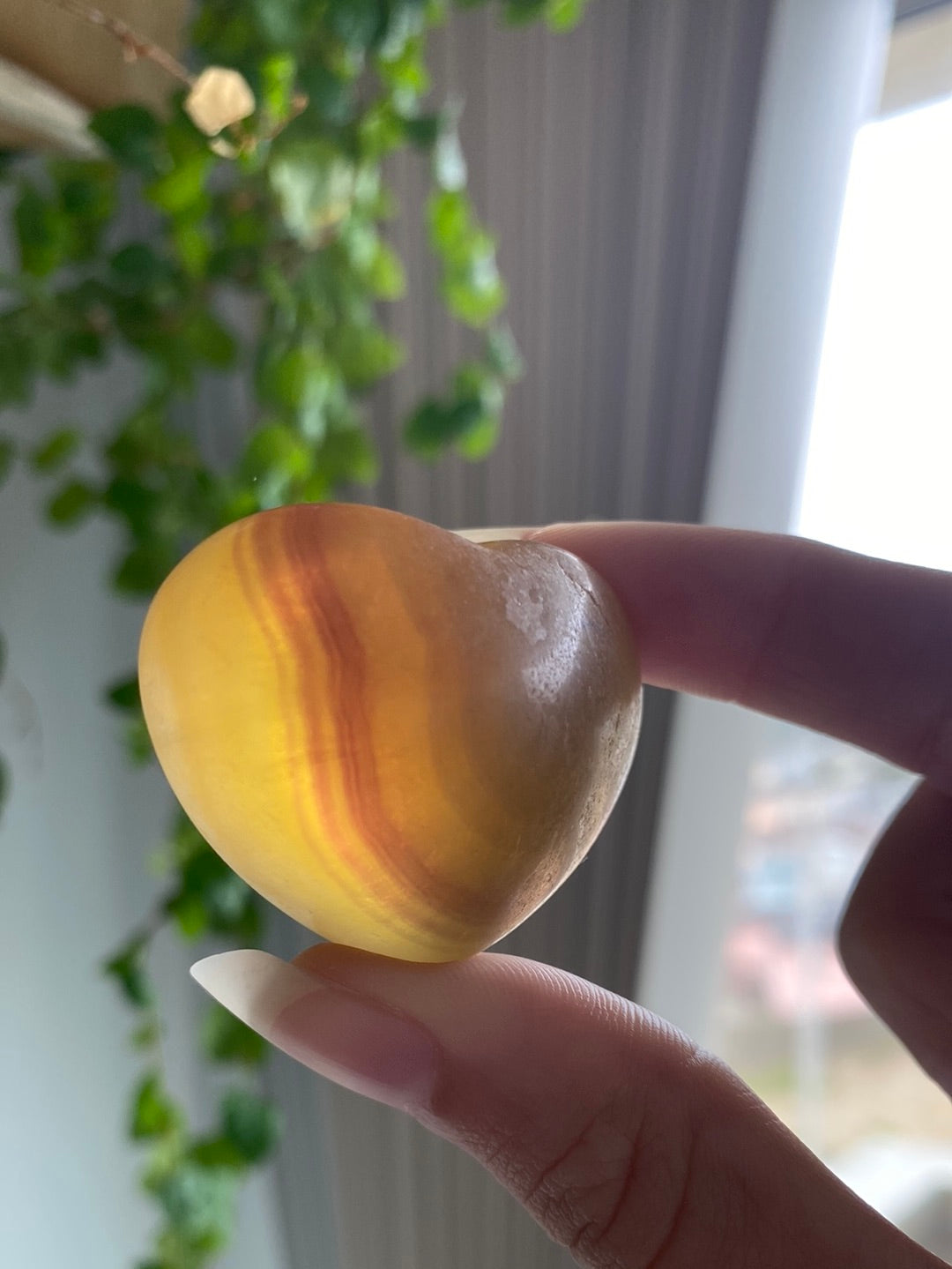 Fluorite Hearts | You Pick (Yellow, Green, Banded, Purple)