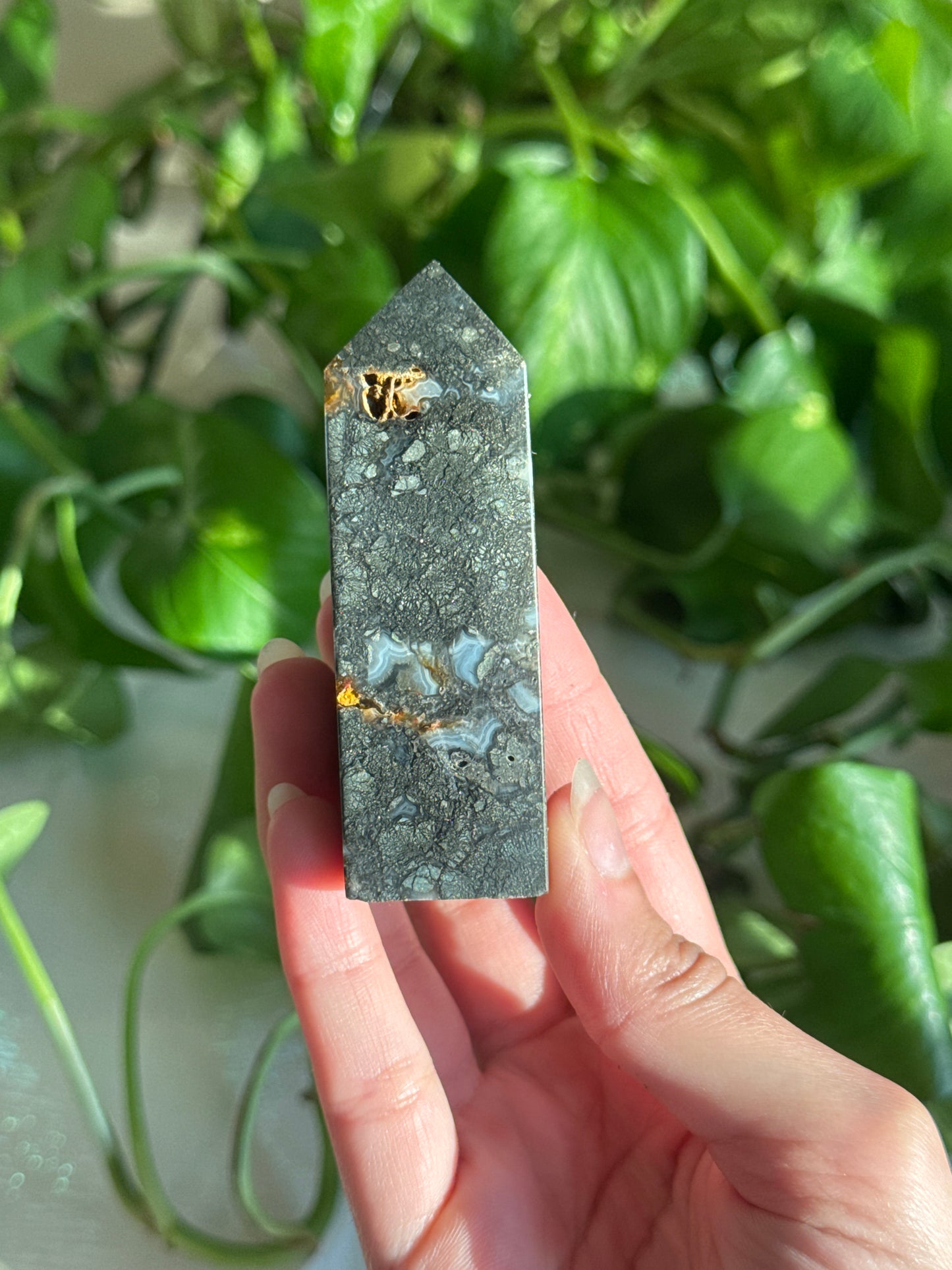 Marcasite & Agate Tower