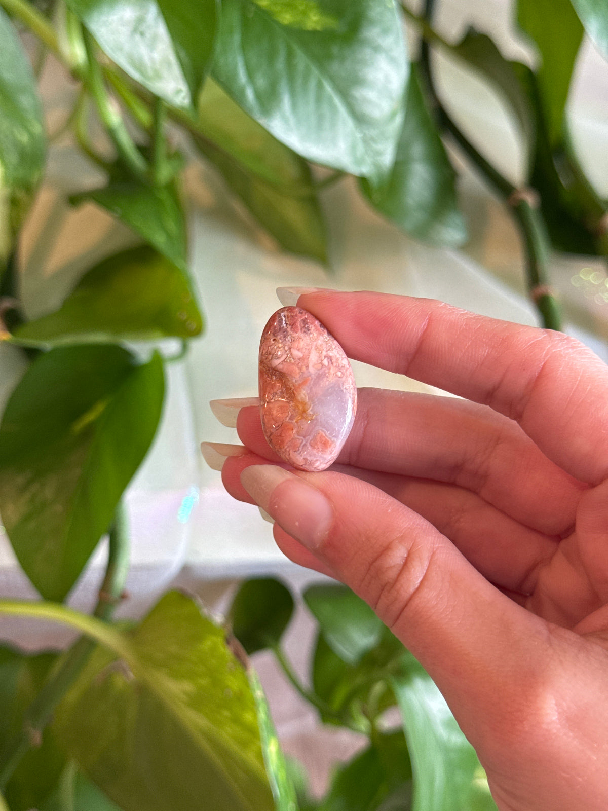 Cotton Candy Agate Tumble
