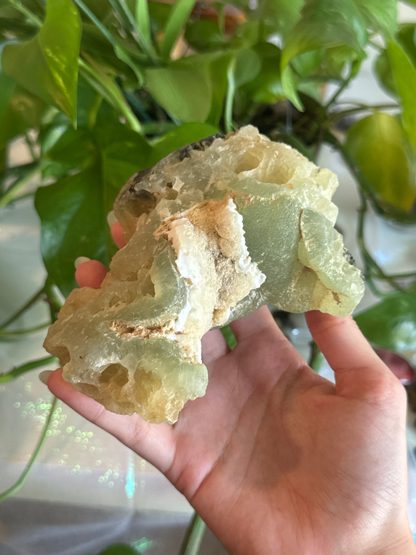 Unique Prehnite & Epidote Specimen