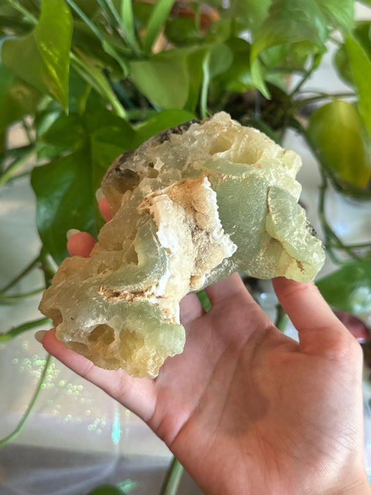 Unique Prehnite & Epidote Specimen