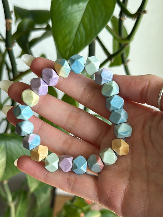 Pastel Alxa Agate Bracelet