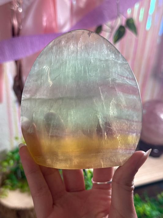 Large Candy Fluorite Freeform