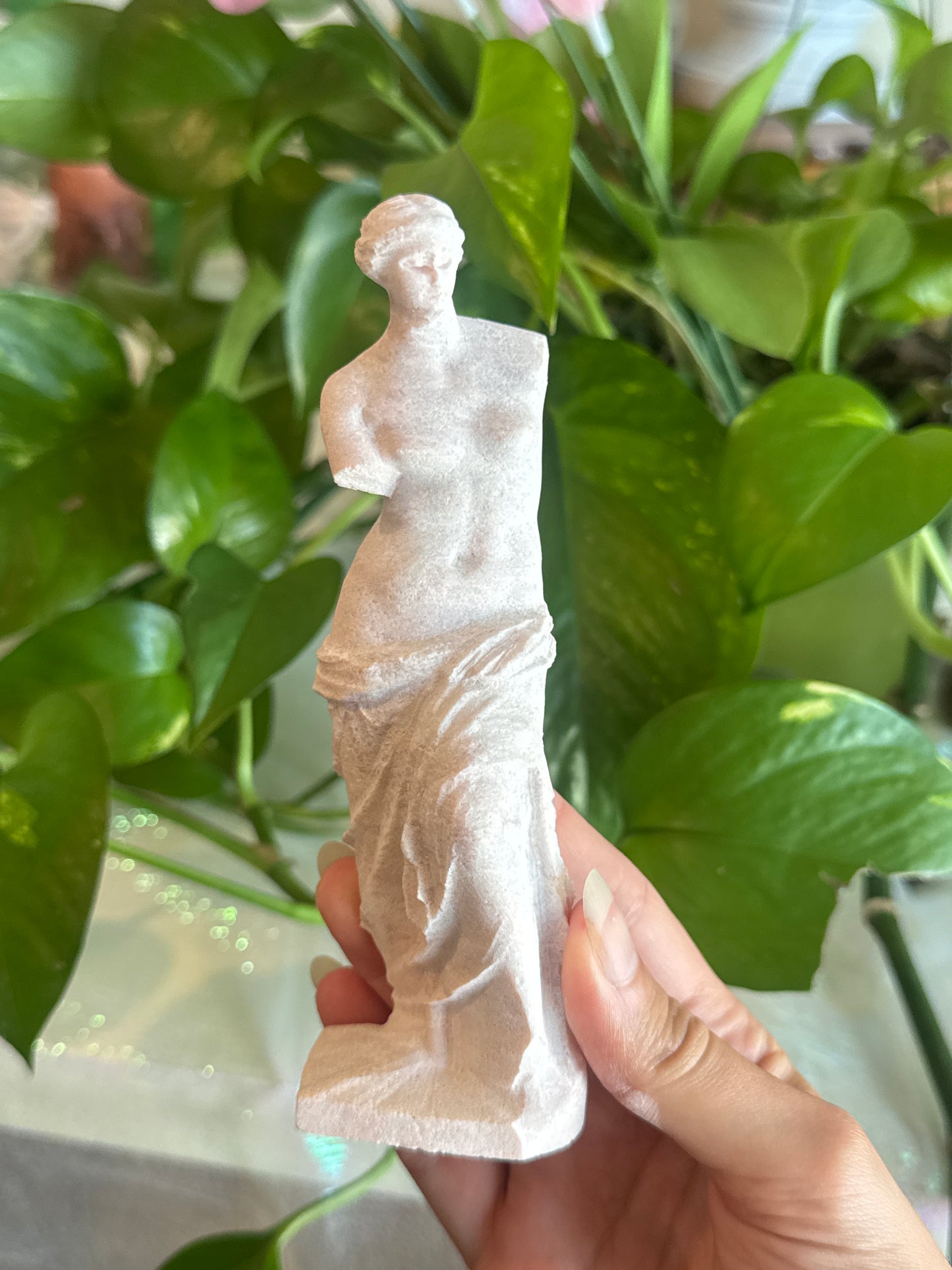 Large Pink Opal Venus de Milo