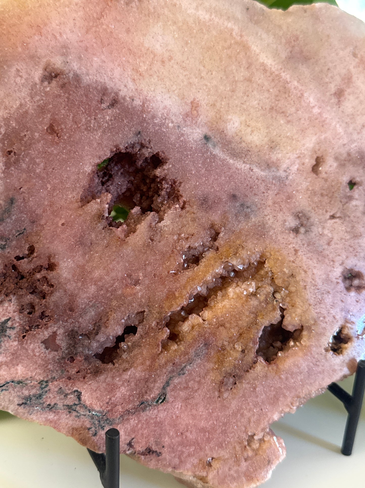 Pink Amethyst XL Statement Slab