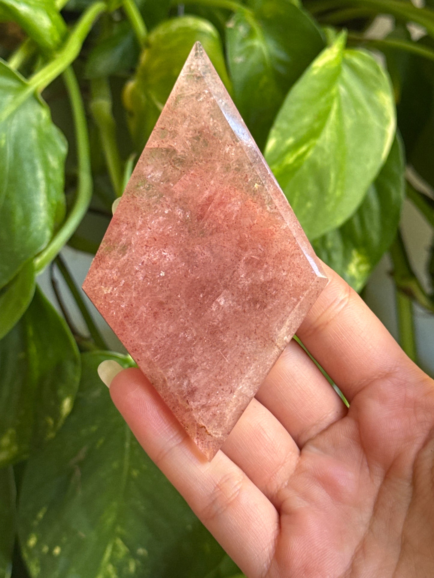 Strawberry Quartz Diamond