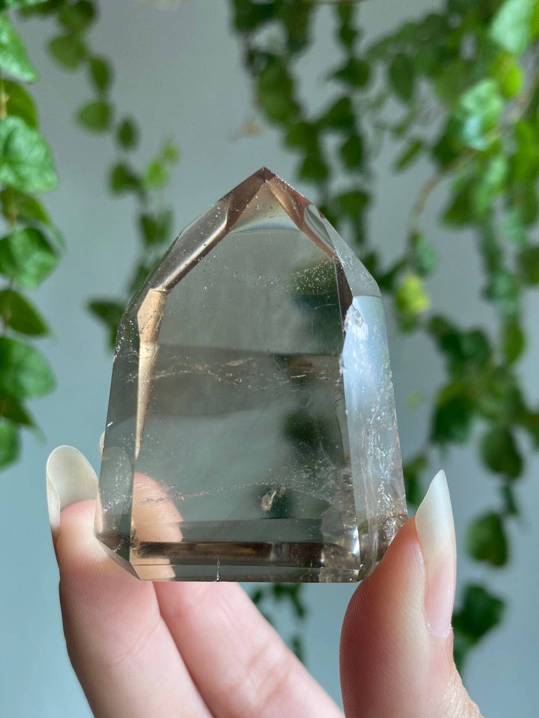 Chubby Smokey Quartz Faceted Towers | You Pick