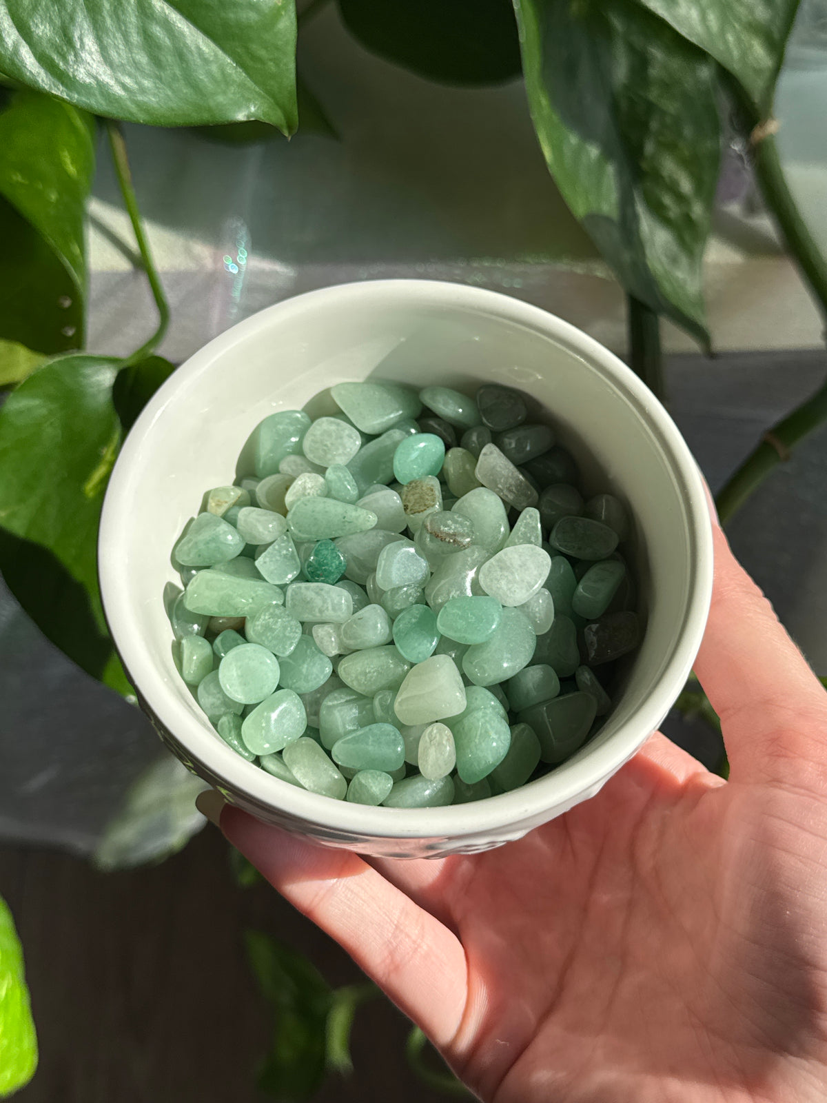Green Aventurine Medium Chips