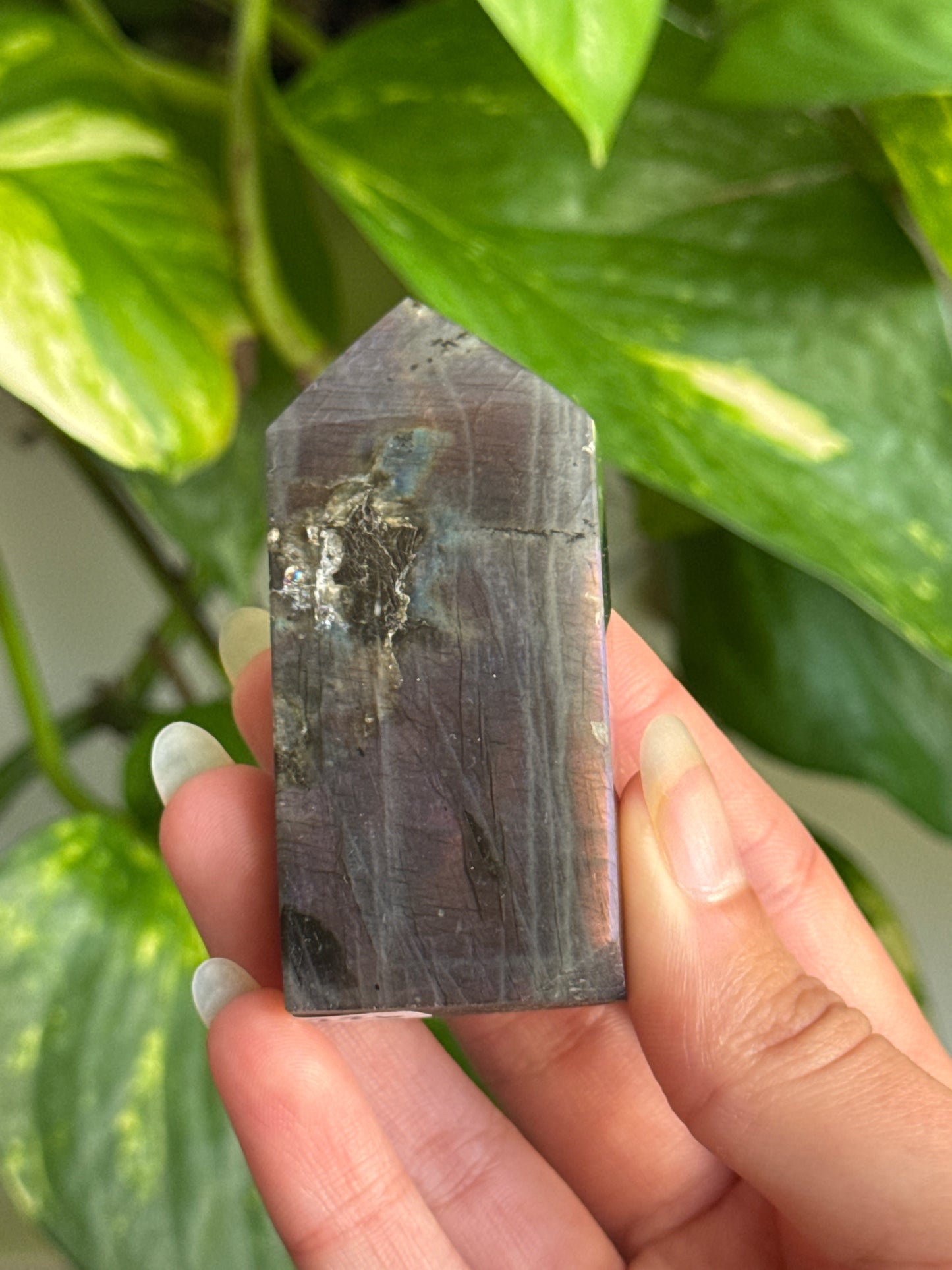 Rainbow Labradorite Tower D