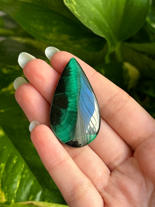 Velvet Malachite Teardrop