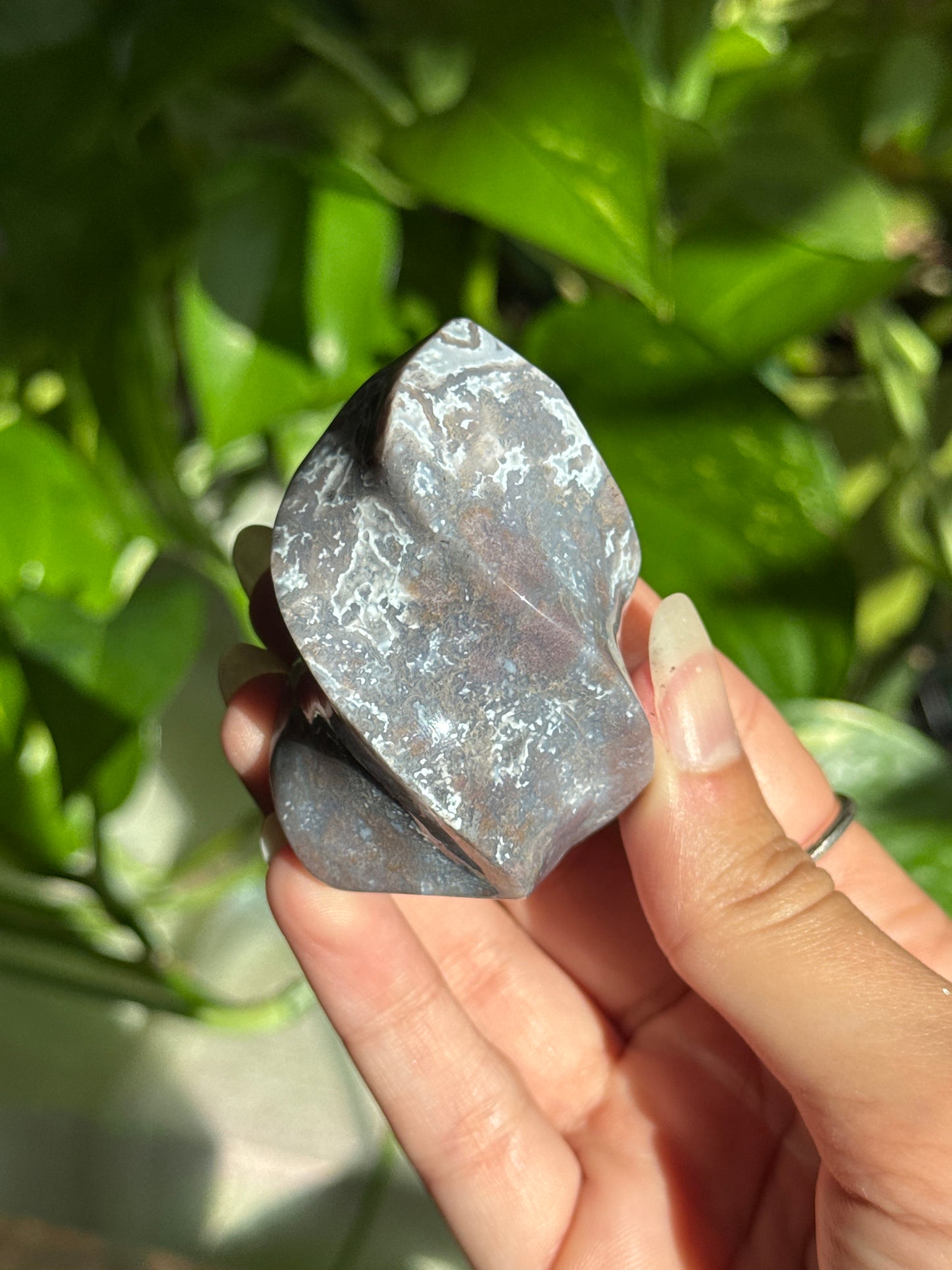 Pastel Sea Jasper Flame A