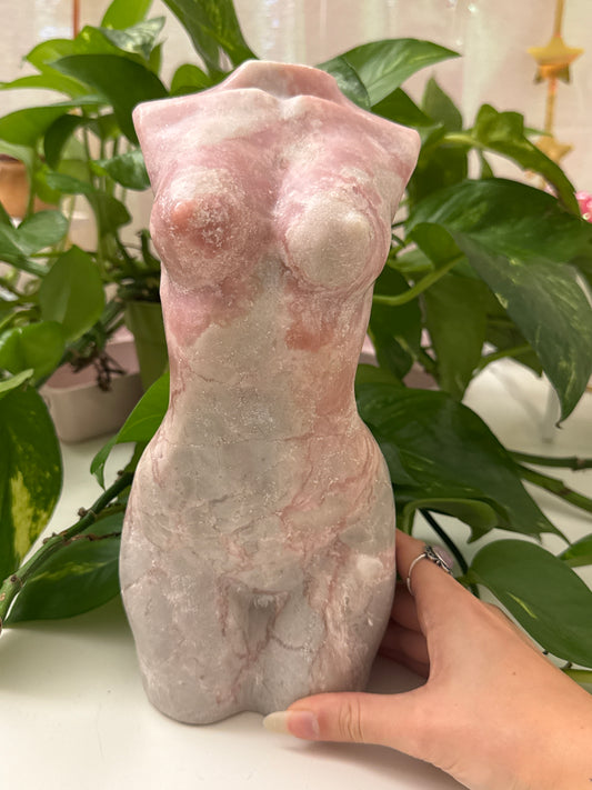 Pink Opal 10" XL Goddess Body 8.88lbs