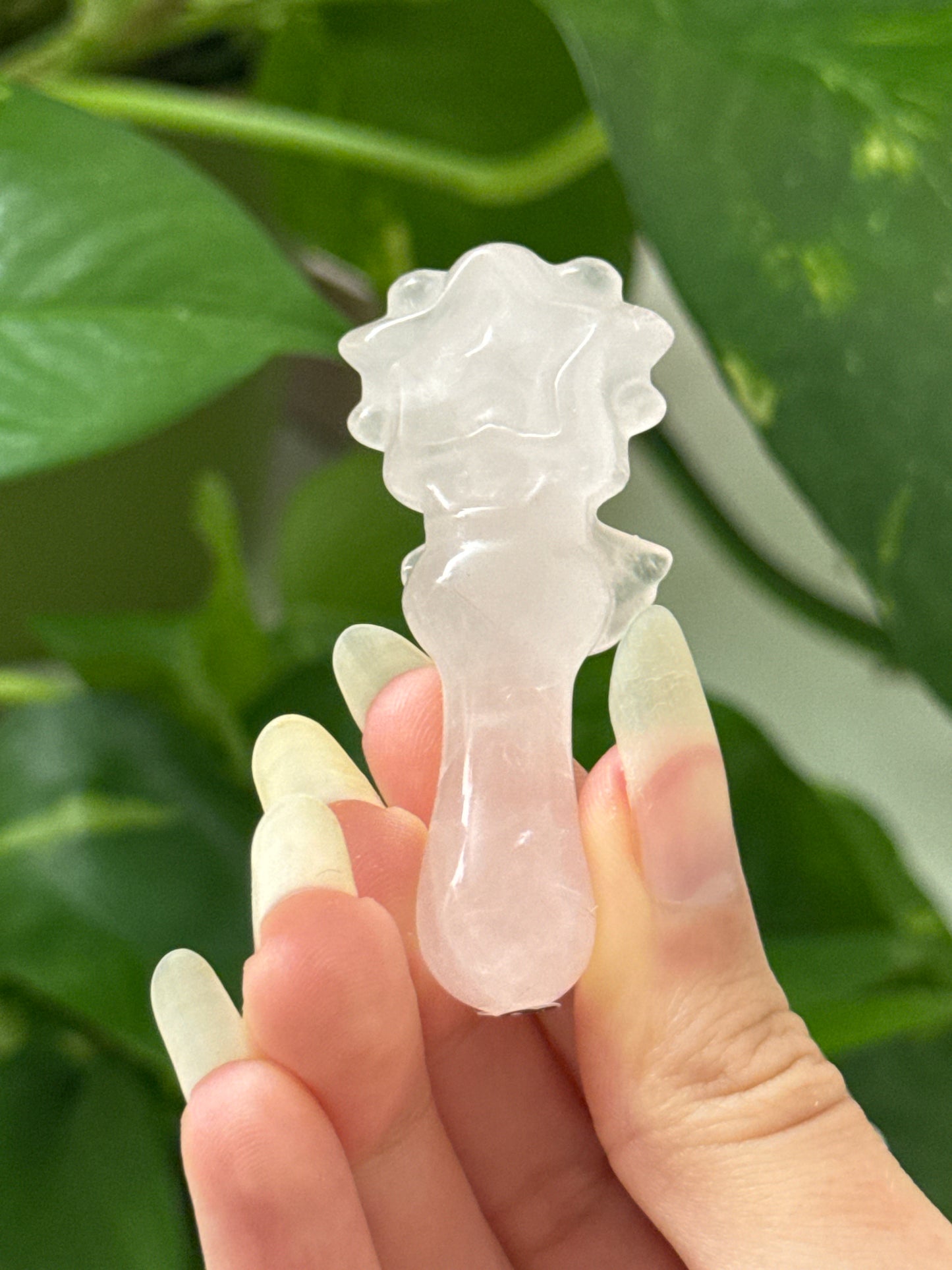 Rose Quartz Star Magic Wand