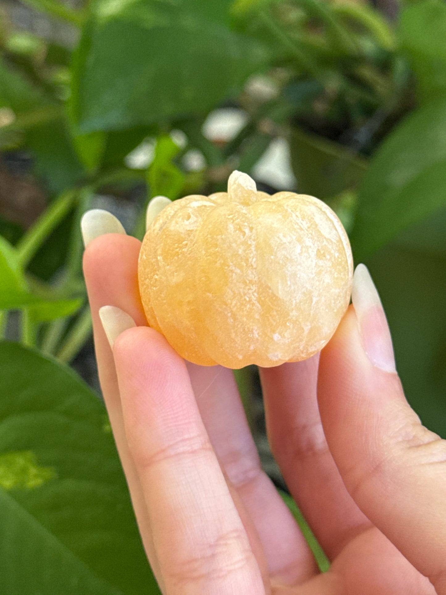 Orange Calcite Pumpkin