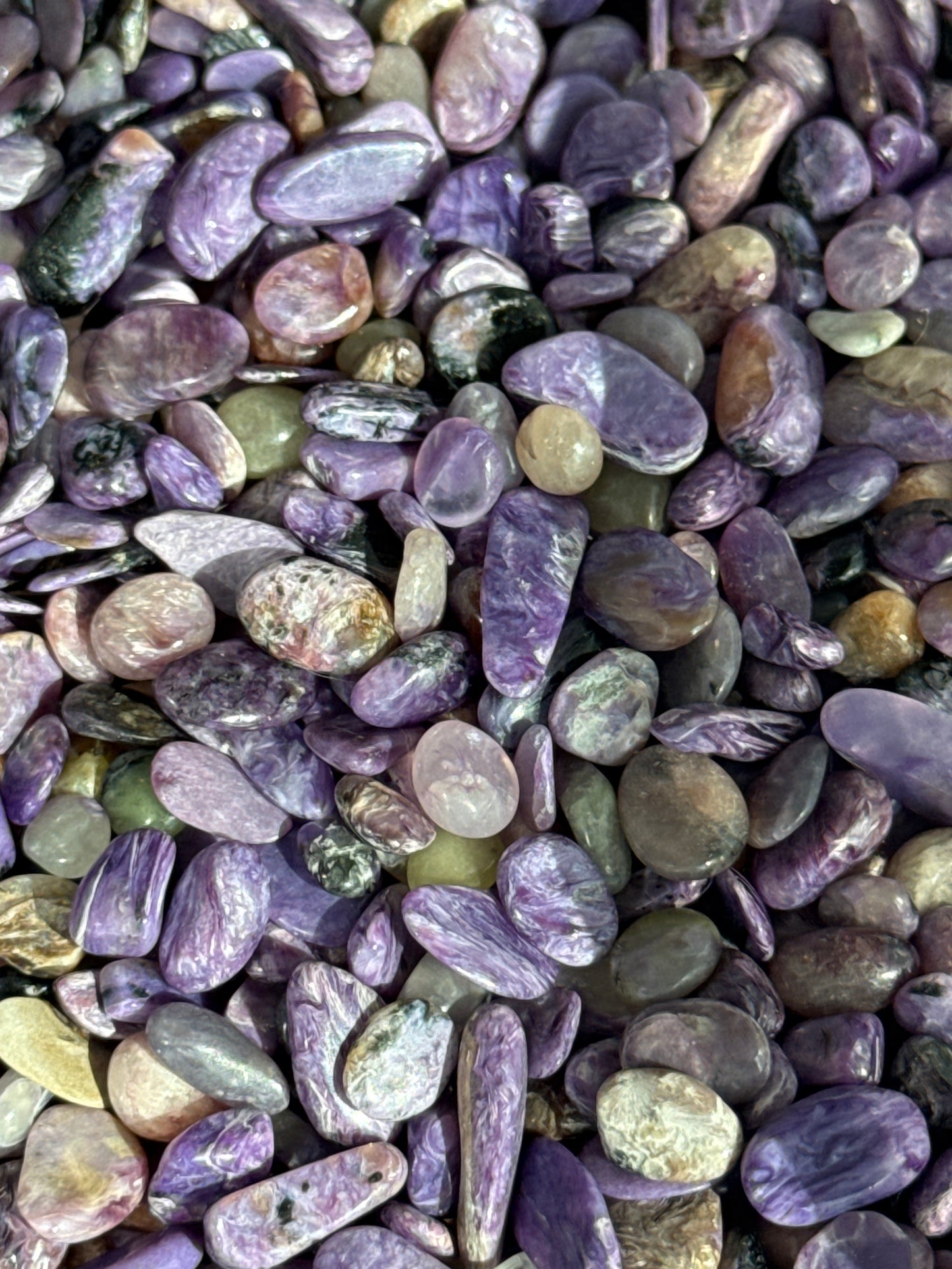 Charoite Chips
