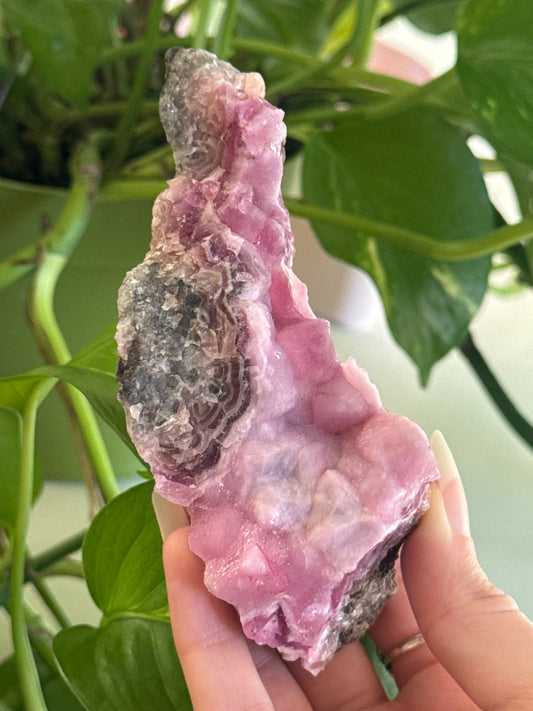 Rare Sparkly Pink Gel Cobalto Calcite Specimen A