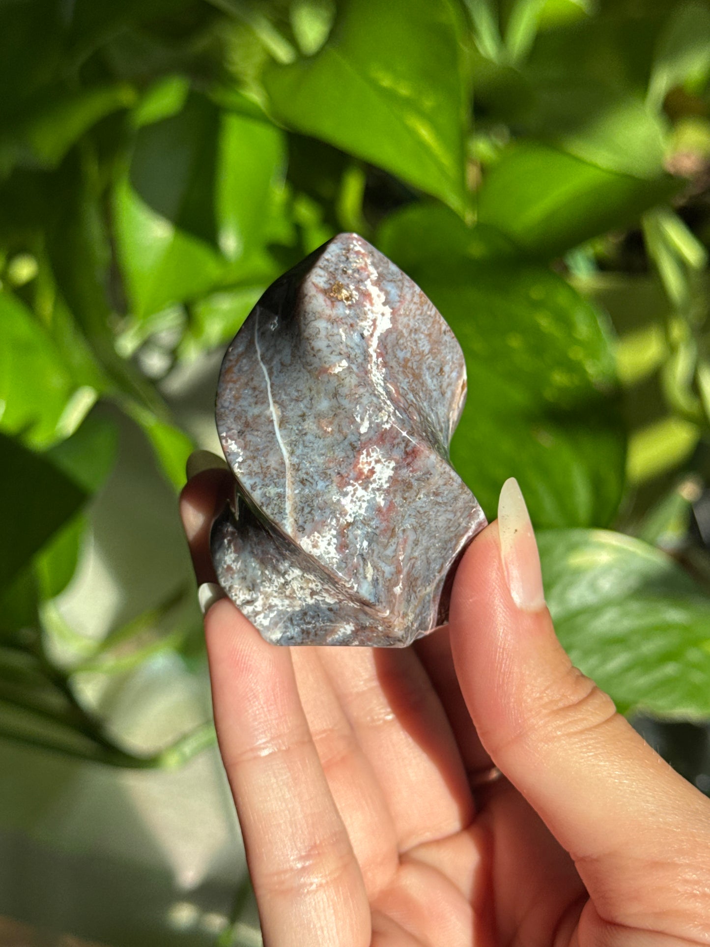 Pastel Sea Jasper Flame B