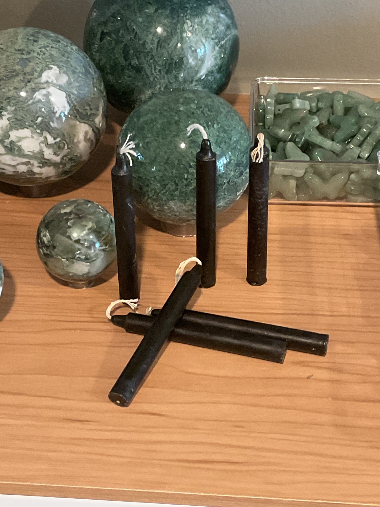 Black Alter Chime Candle