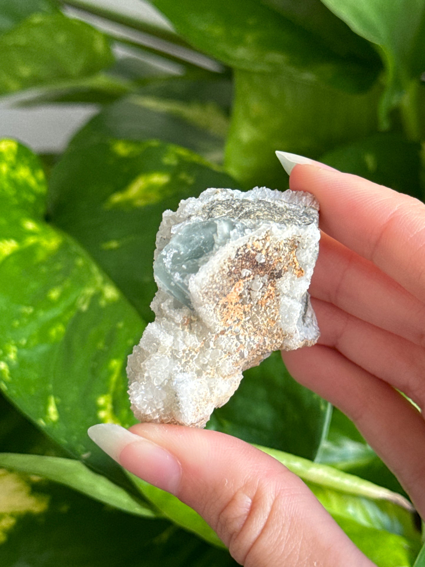 Sugar Cubic Fluorite Specimen