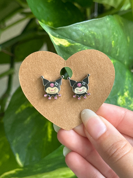 Kuromi Stud Earrings