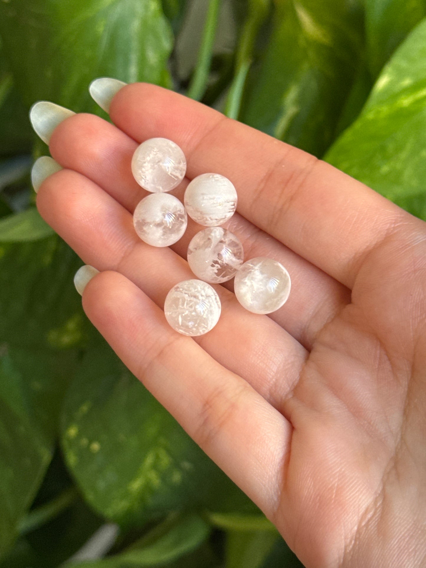 White Moonstone Mini Sphere