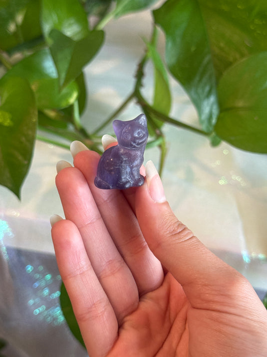 Sitting Cat Carving | You Pick Material