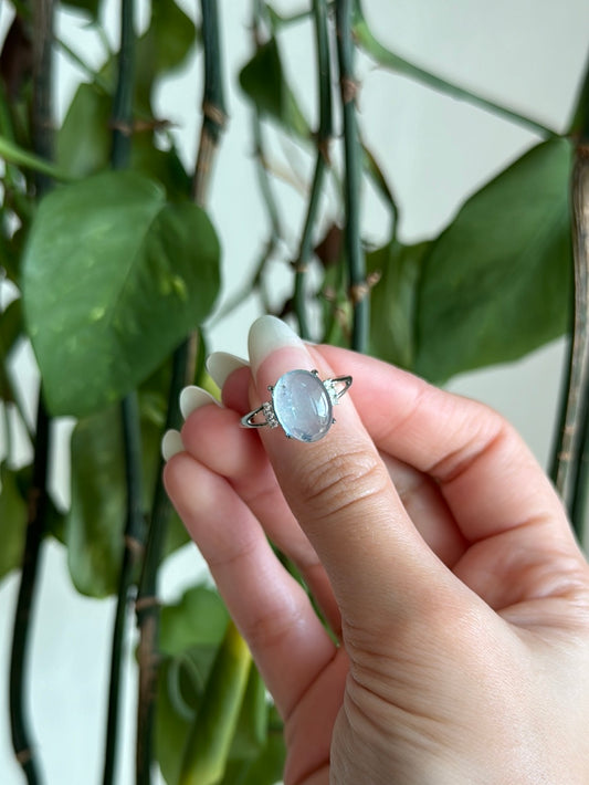 Aquamarine Adjustable Ring