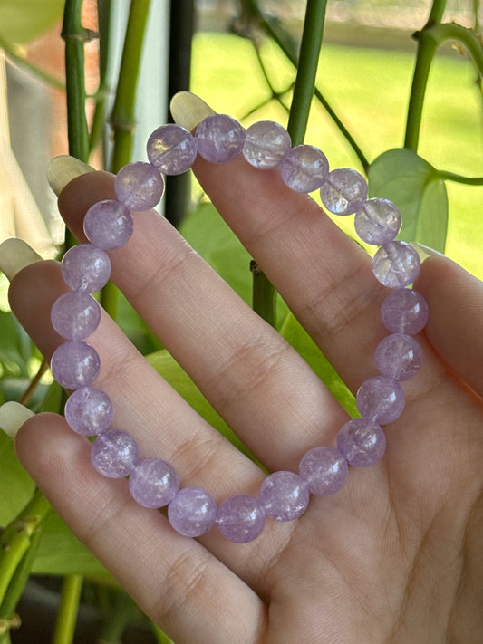 Lavender Amethyst Bracelet