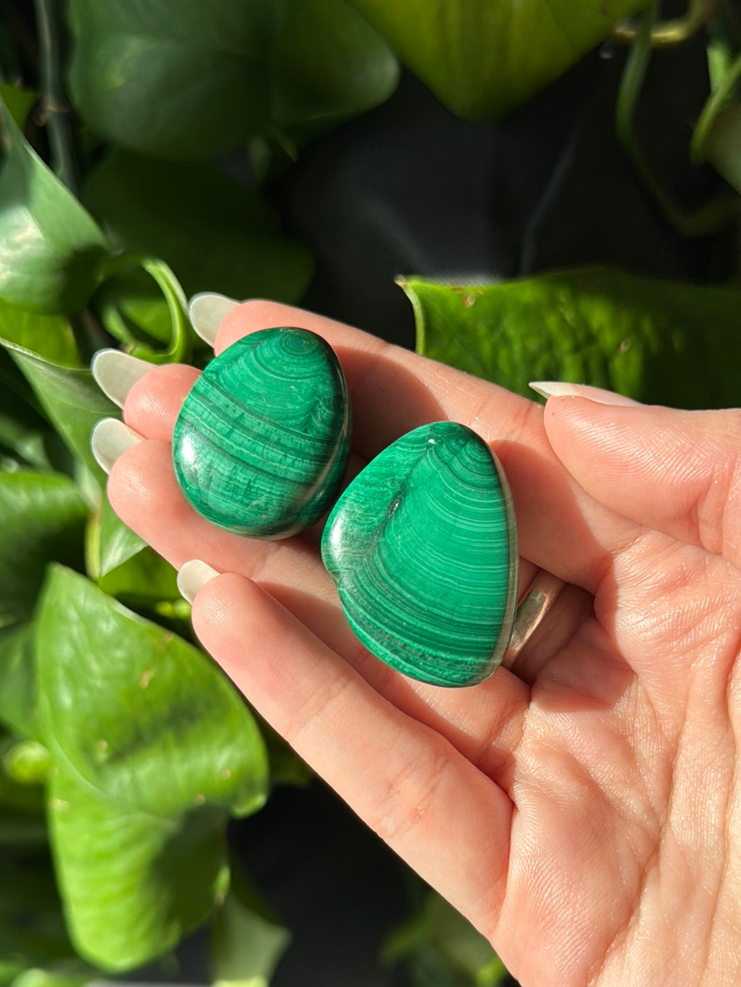 Large Malachite Tumble