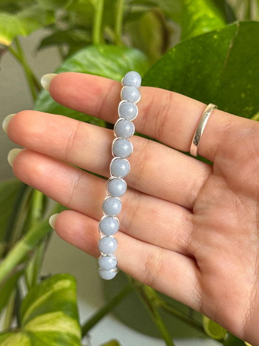 Angelite Adjustable Bracelet