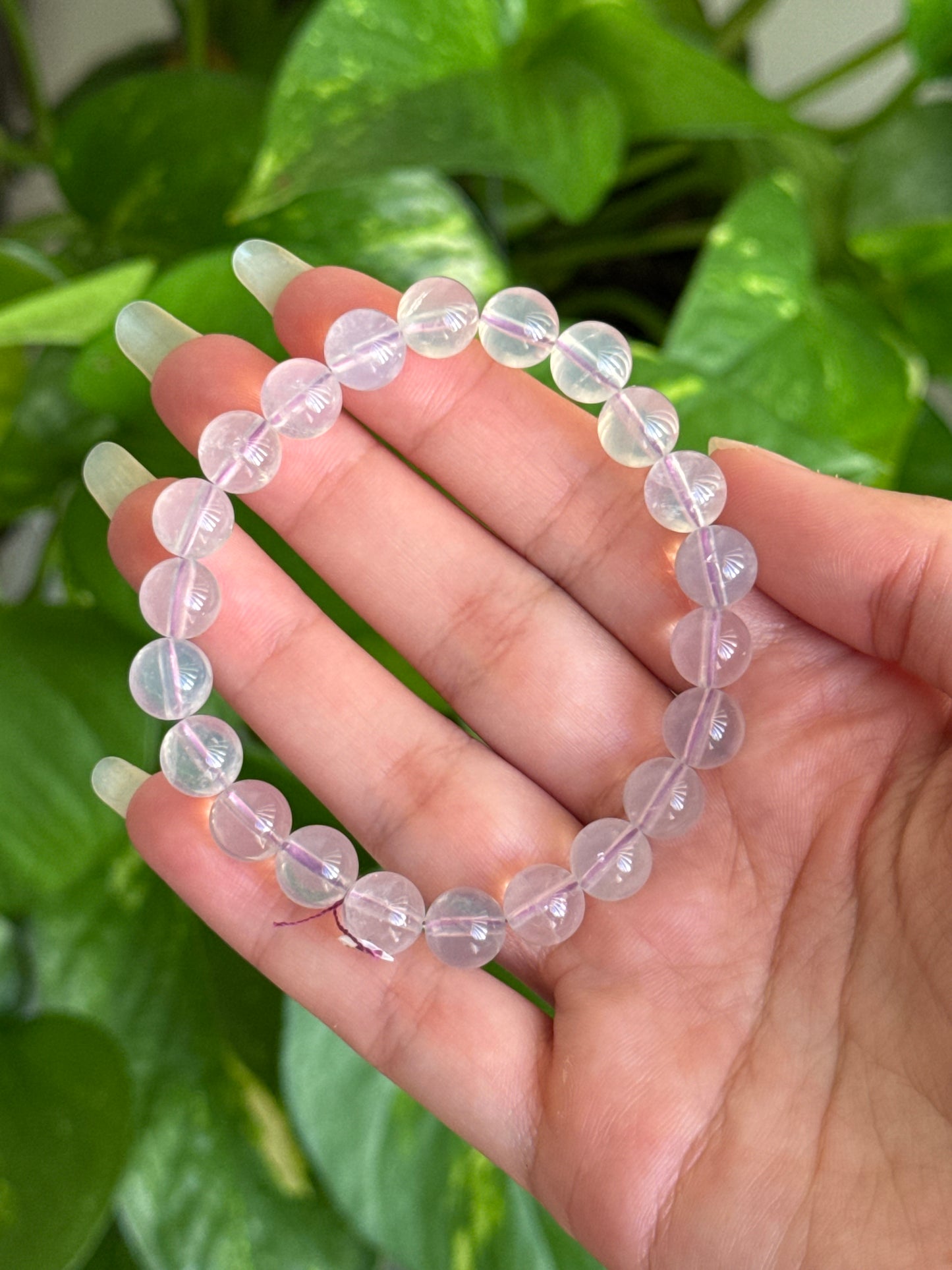Lavender Moon Quartz Bracelet