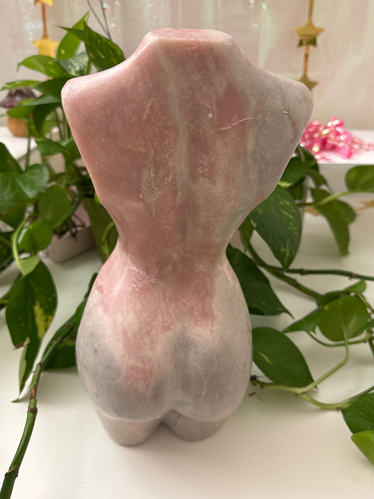 Pink Opal 13" XL Goddess Body 18.8lb