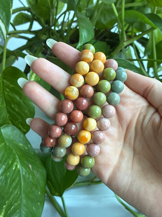 Alashan ‘Candy’ Agate Bracelet