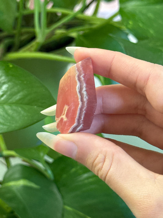 Gem Rhodochrosite Freeform C