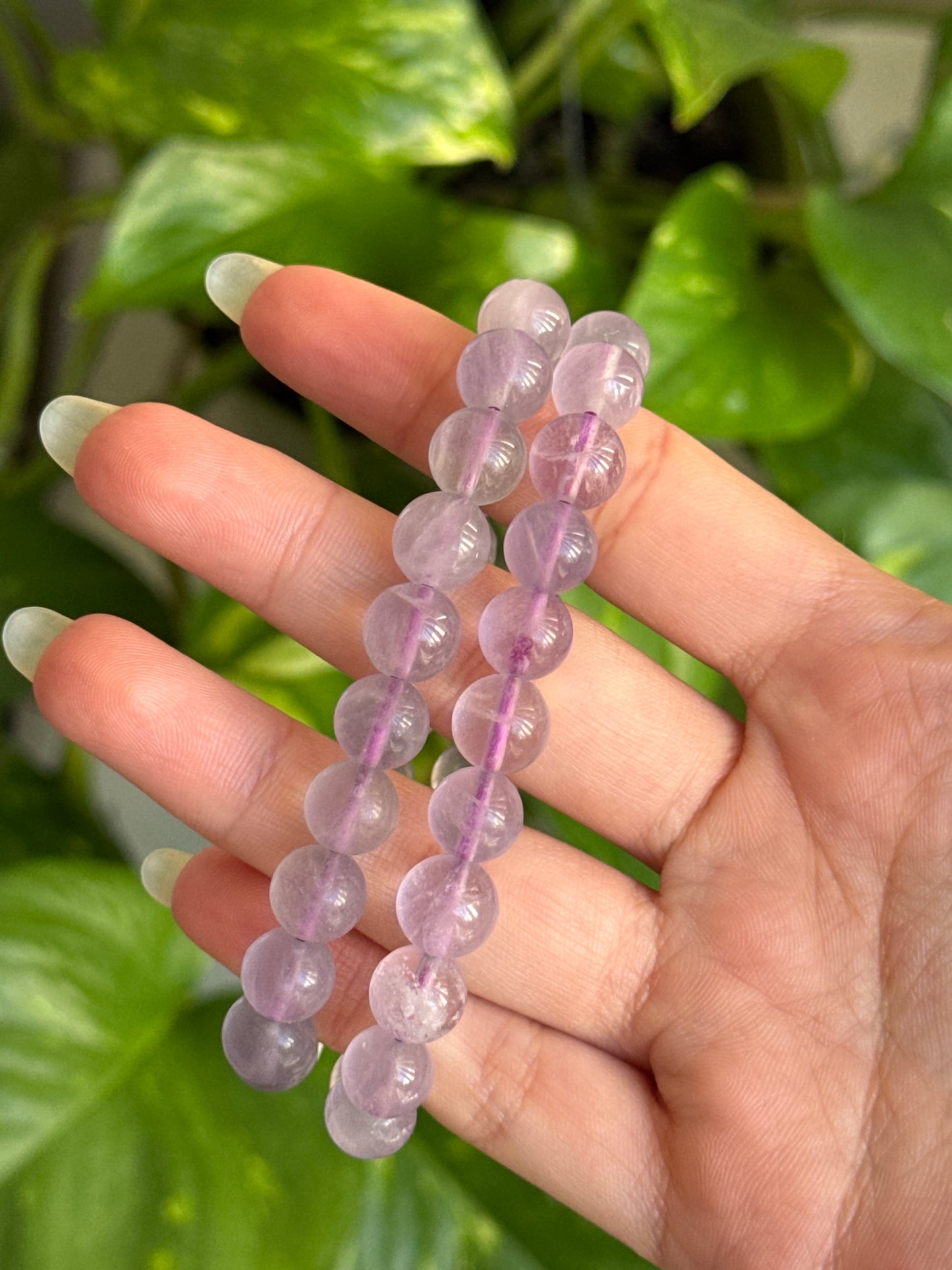 Lavender Amethyst Bracelet