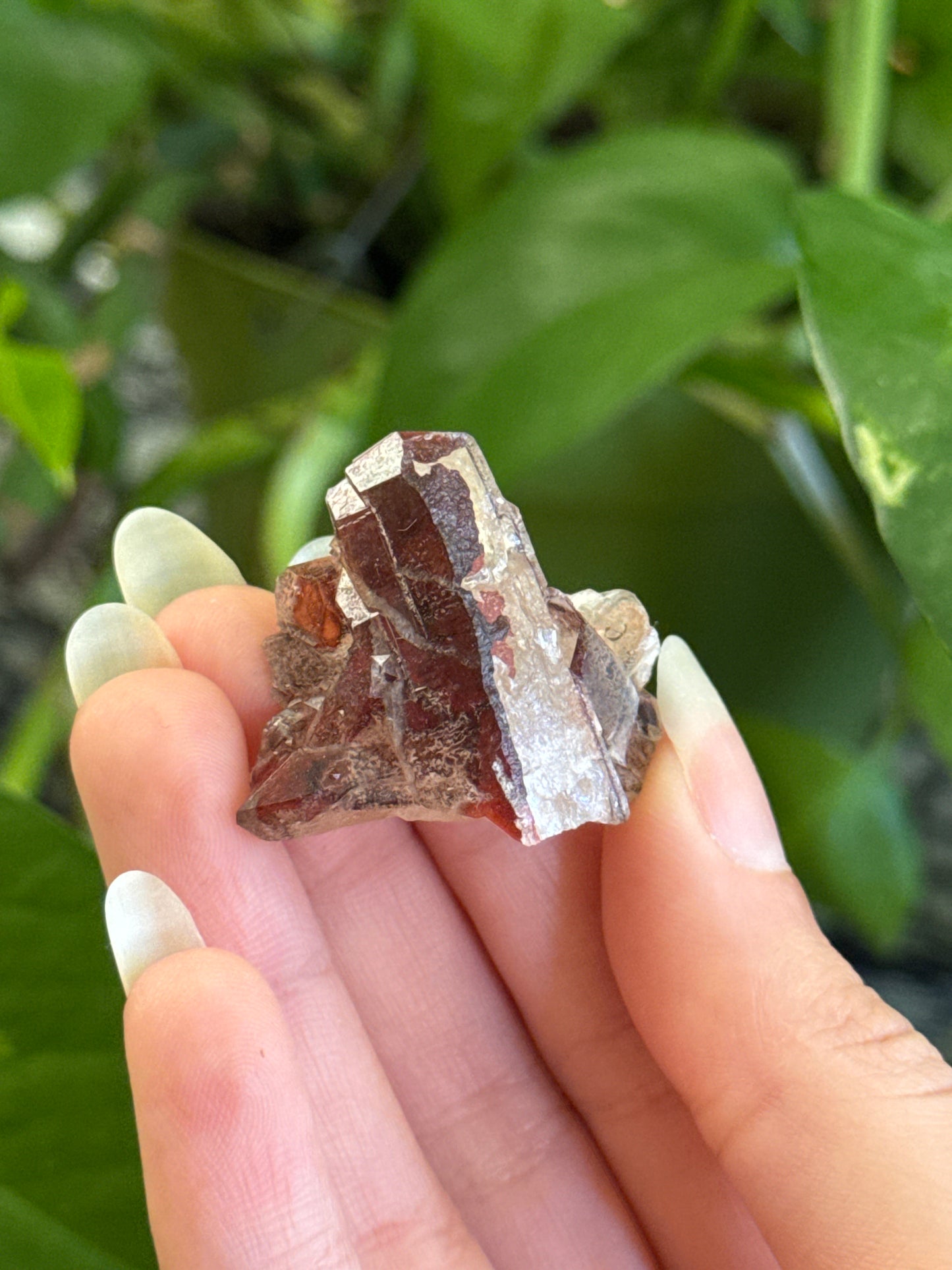 Hematite Coated Quartz Specimen D