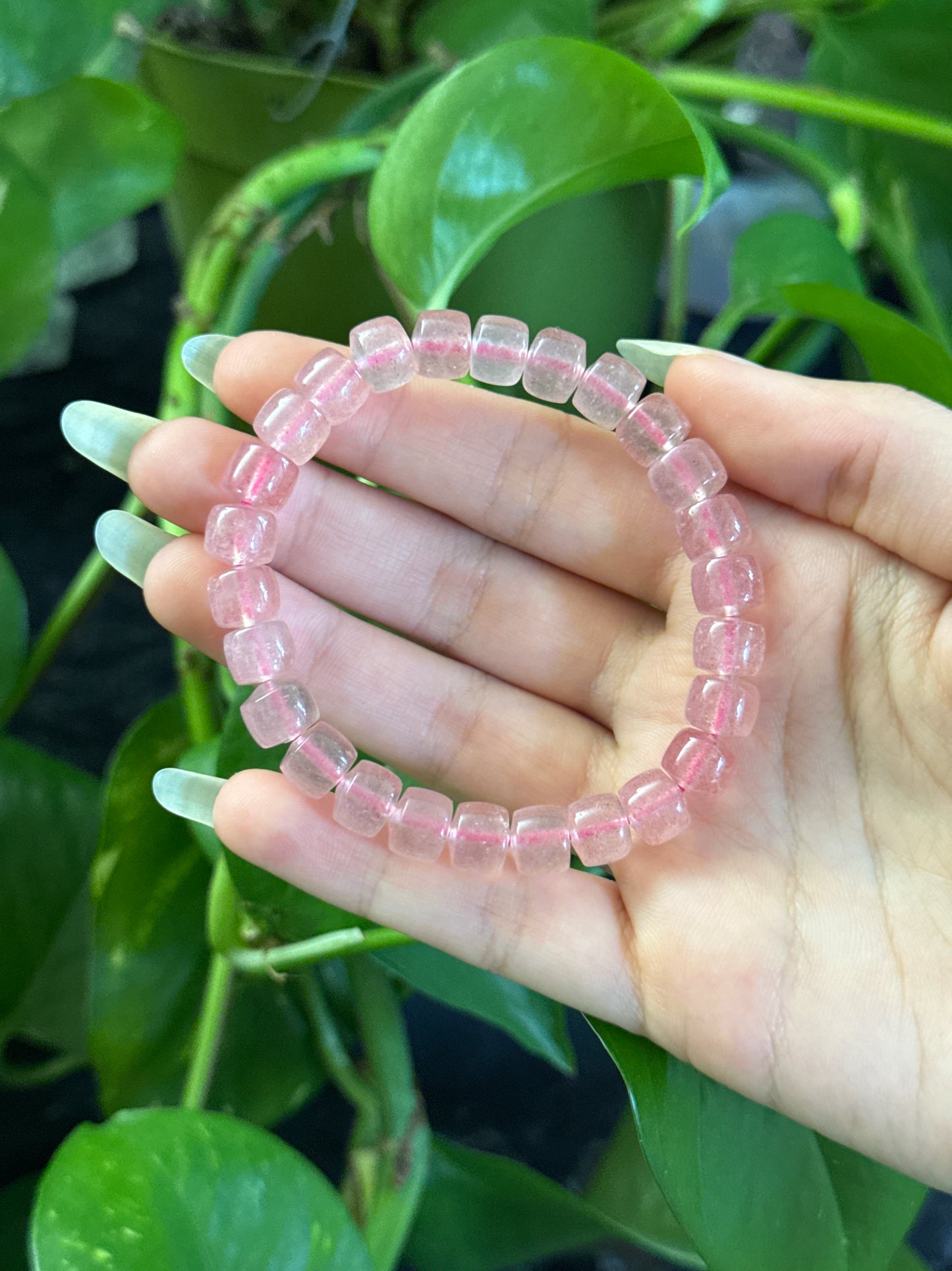 Strawberry Quartz Bracelet