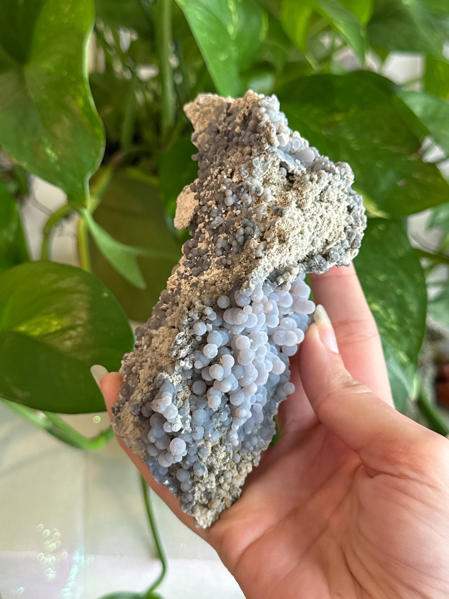 Sparkly Purple & Green Grape Agate Large Specimen