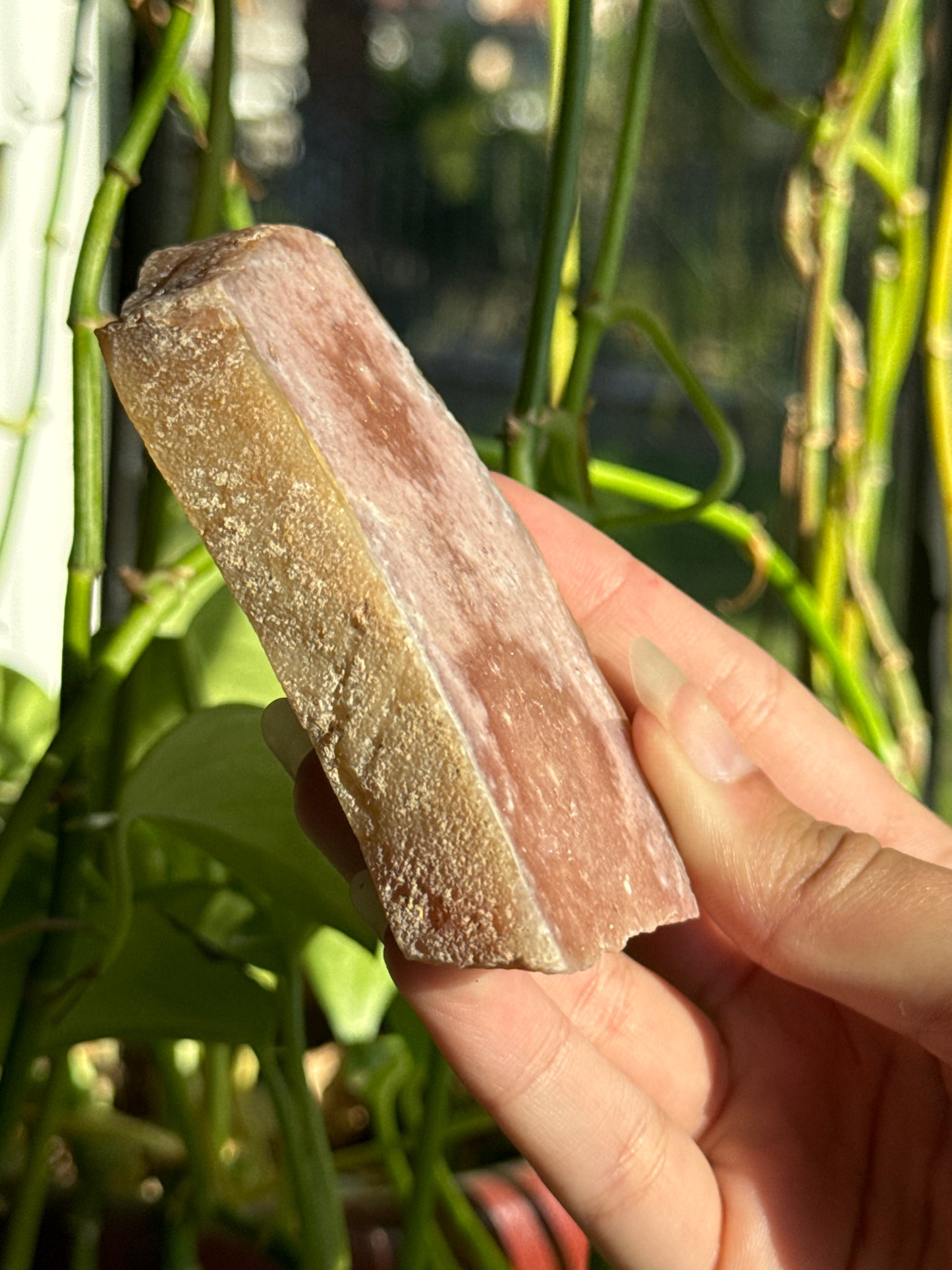 Druzy Pink Amethyst Slab E