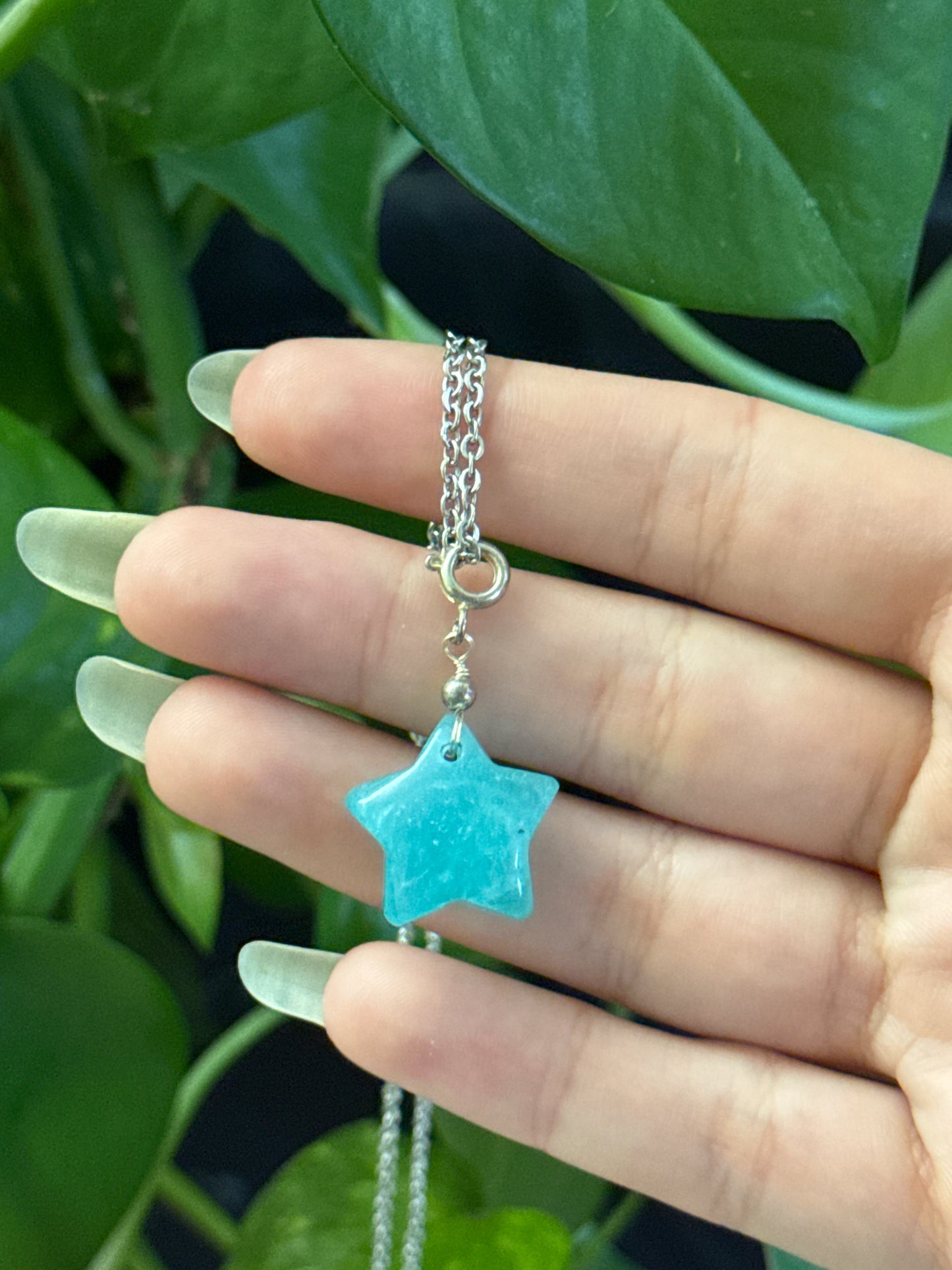 Star Gemmy Amazonite Necklace